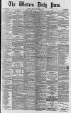 Western Daily Press Friday 01 November 1878 Page 1