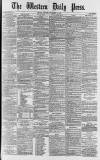 Western Daily Press Monday 04 November 1878 Page 1