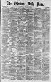 Western Daily Press Monday 03 March 1879 Page 1