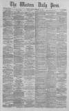 Western Daily Press Monday 13 September 1880 Page 1