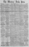 Western Daily Press Monday 11 October 1880 Page 1