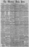 Western Daily Press Wednesday 01 December 1880 Page 1