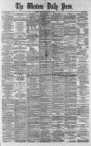 Western Daily Press Monday 10 September 1883 Page 1