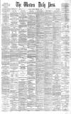 Western Daily Press Saturday 02 February 1884 Page 1