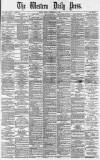 Western Daily Press Monday 22 September 1884 Page 1
