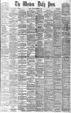 Western Daily Press Saturday 15 November 1884 Page 1