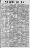 Western Daily Press Tuesday 12 July 1887 Page 1
