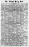 Western Daily Press Friday 13 January 1888 Page 1