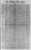 Western Daily Press Friday 11 October 1889 Page 1