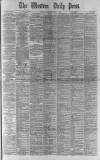 Western Daily Press Monday 04 November 1889 Page 1