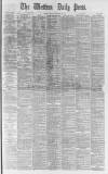 Western Daily Press Friday 22 November 1889 Page 1