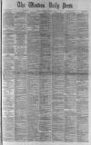 Western Daily Press Thursday 28 November 1889 Page 1