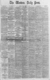 Western Daily Press Monday 01 September 1890 Page 1