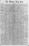 Western Daily Press Friday 10 October 1890 Page 1