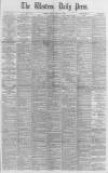 Western Daily Press Friday 24 October 1890 Page 1