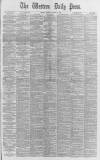 Western Daily Press Tuesday 28 October 1890 Page 1