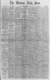 Western Daily Press Thursday 27 November 1890 Page 1