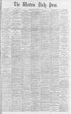 Western Daily Press Monday 19 January 1891 Page 1