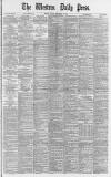 Western Daily Press Friday 11 September 1891 Page 1