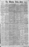 Western Daily Press Monday 02 January 1893 Page 1
