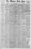 Western Daily Press Monday 09 January 1893 Page 1