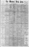 Western Daily Press Thursday 25 January 1894 Page 1
