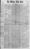 Western Daily Press Thursday 12 November 1896 Page 1