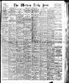 Western Daily Press Friday 13 October 1905 Page 1