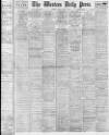 Western Daily Press Friday 12 May 1911 Page 1