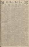 Western Daily Press Monday 12 January 1914 Page 1