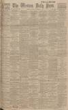 Western Daily Press Saturday 03 November 1917 Page 1