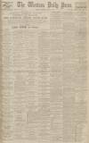 Western Daily Press Saturday 08 June 1918 Page 1