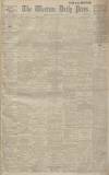 Western Daily Press Saturday 04 January 1919 Page 1