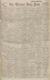 Western Daily Press Thursday 23 January 1919 Page 1