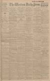 Western Daily Press Wednesday 10 September 1919 Page 1