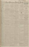 Western Daily Press Monday 13 October 1919 Page 1