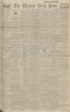 Western Daily Press Saturday 01 November 1919 Page 1