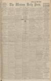 Western Daily Press Wednesday 12 November 1919 Page 1