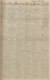 Western Daily Press Monday 15 November 1920 Page 1