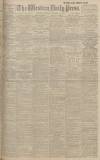 Western Daily Press Tuesday 16 November 1920 Page 1