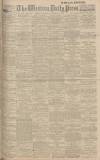 Western Daily Press Saturday 20 November 1920 Page 1