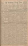 Western Daily Press Monday 29 November 1920 Page 1