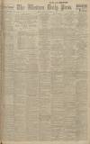 Western Daily Press Monday 24 January 1921 Page 1