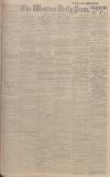Western Daily Press Tuesday 15 November 1921 Page 1