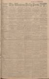 Western Daily Press Wednesday 18 January 1922 Page 1