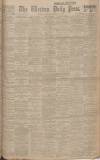Western Daily Press Saturday 25 February 1922 Page 1