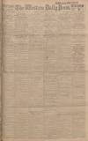 Western Daily Press Thursday 02 March 1922 Page 1