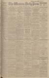 Western Daily Press Wednesday 19 April 1922 Page 1