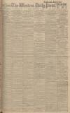 Western Daily Press Friday 19 May 1922 Page 1