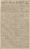 Western Daily Press Monday 02 October 1922 Page 1